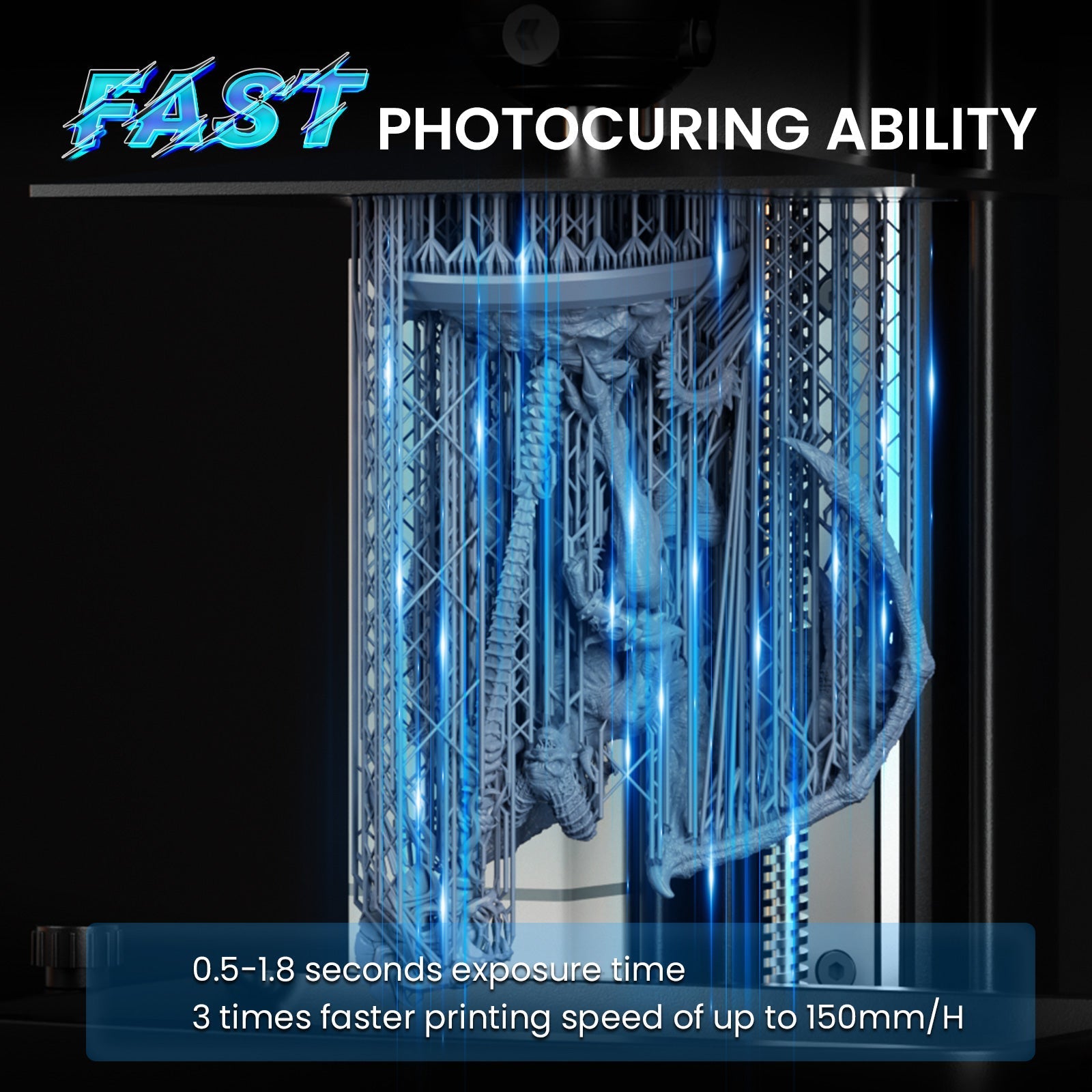 Elegoo Rapid Grey Resin - 1KG