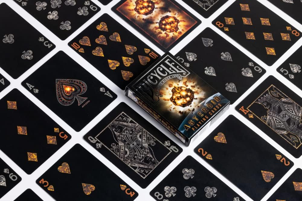 Bicycle Asteroid playing cards