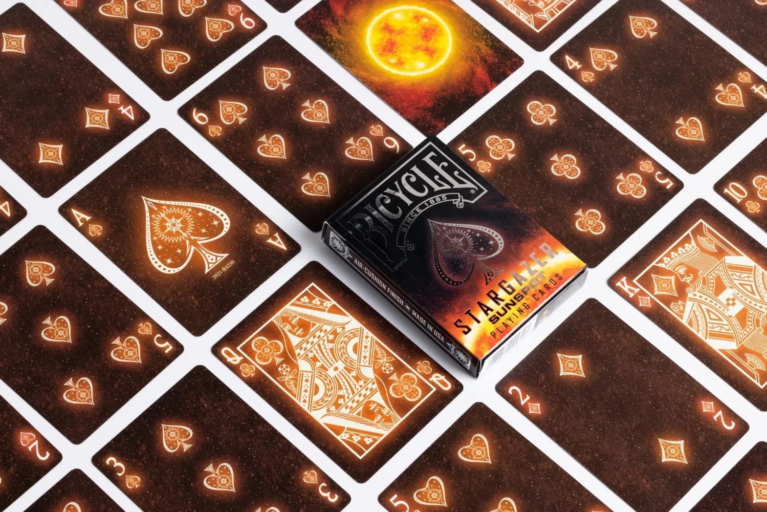 Bicycle Stargazer Sunspot playing cards