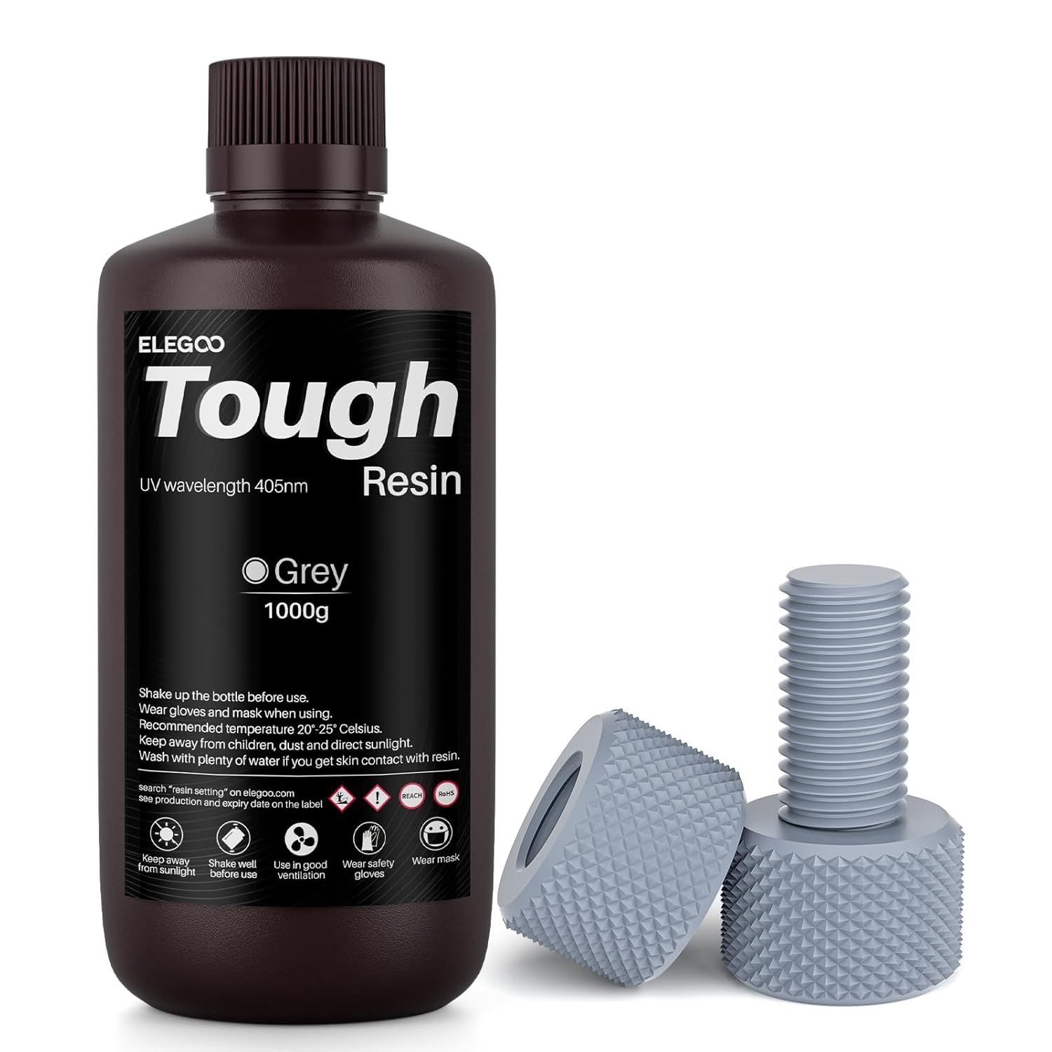 Elegoo Tough Resin Grey - 1KG