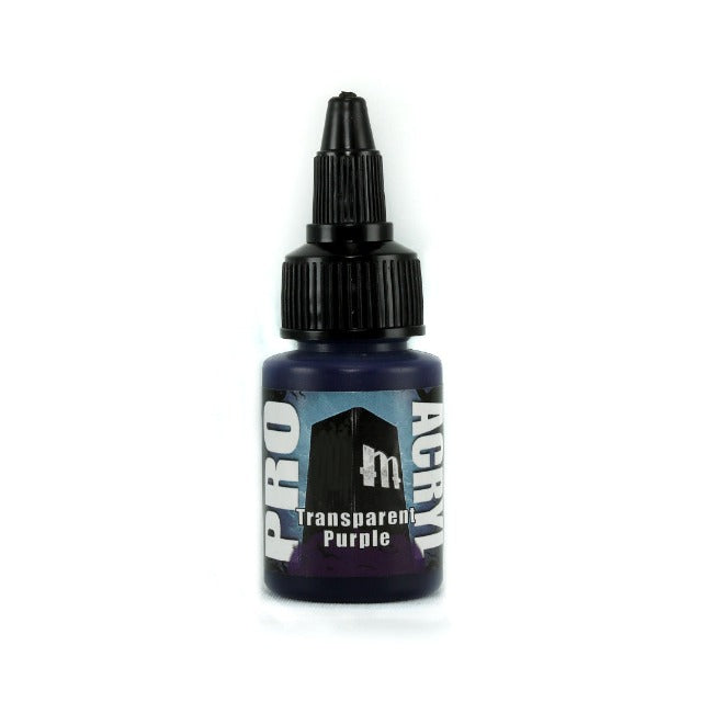 Pro Acryl Transparent Purple hobby paint