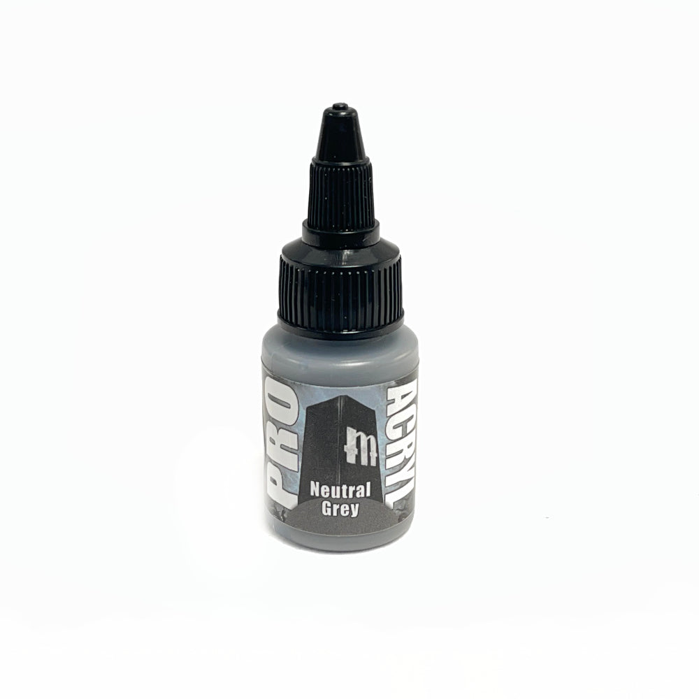 Pro Acryl Neutral Grey hobby paint